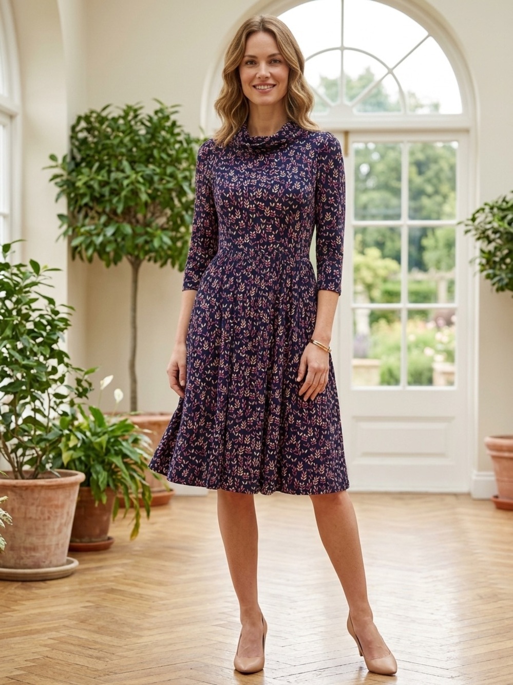 New Gal Meets Glam Collection “Blye” Floral Mini Dress Size 0